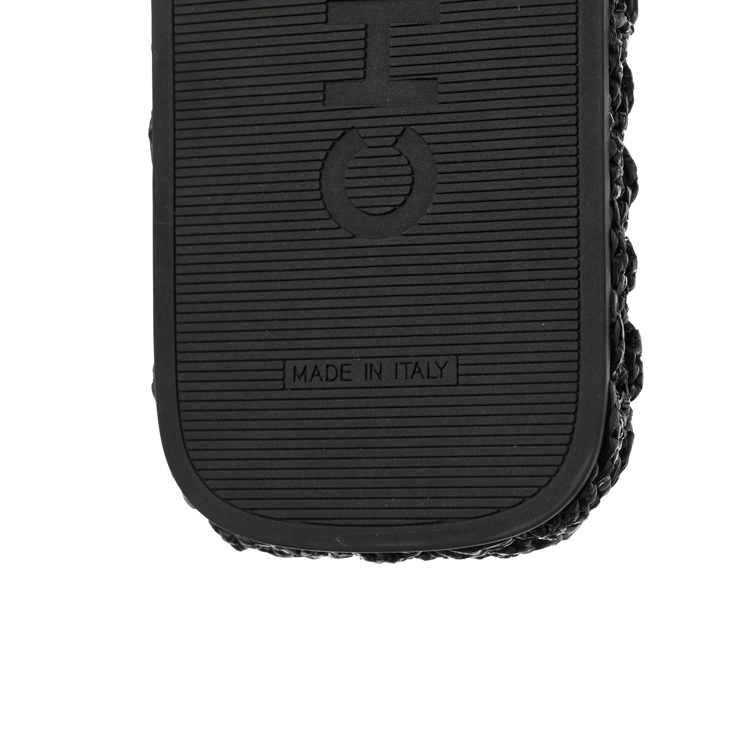 Chanel Cord Braided CC Mules 41 Black 9 of 11