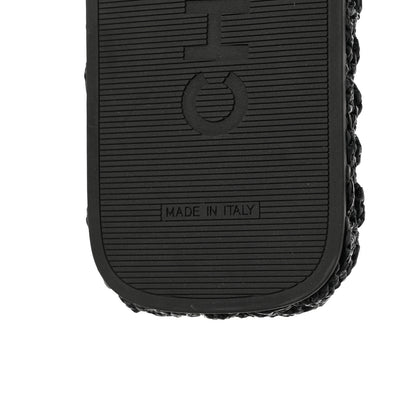 Chanel Cord Braided CC Mules 41 Black 9 of 11