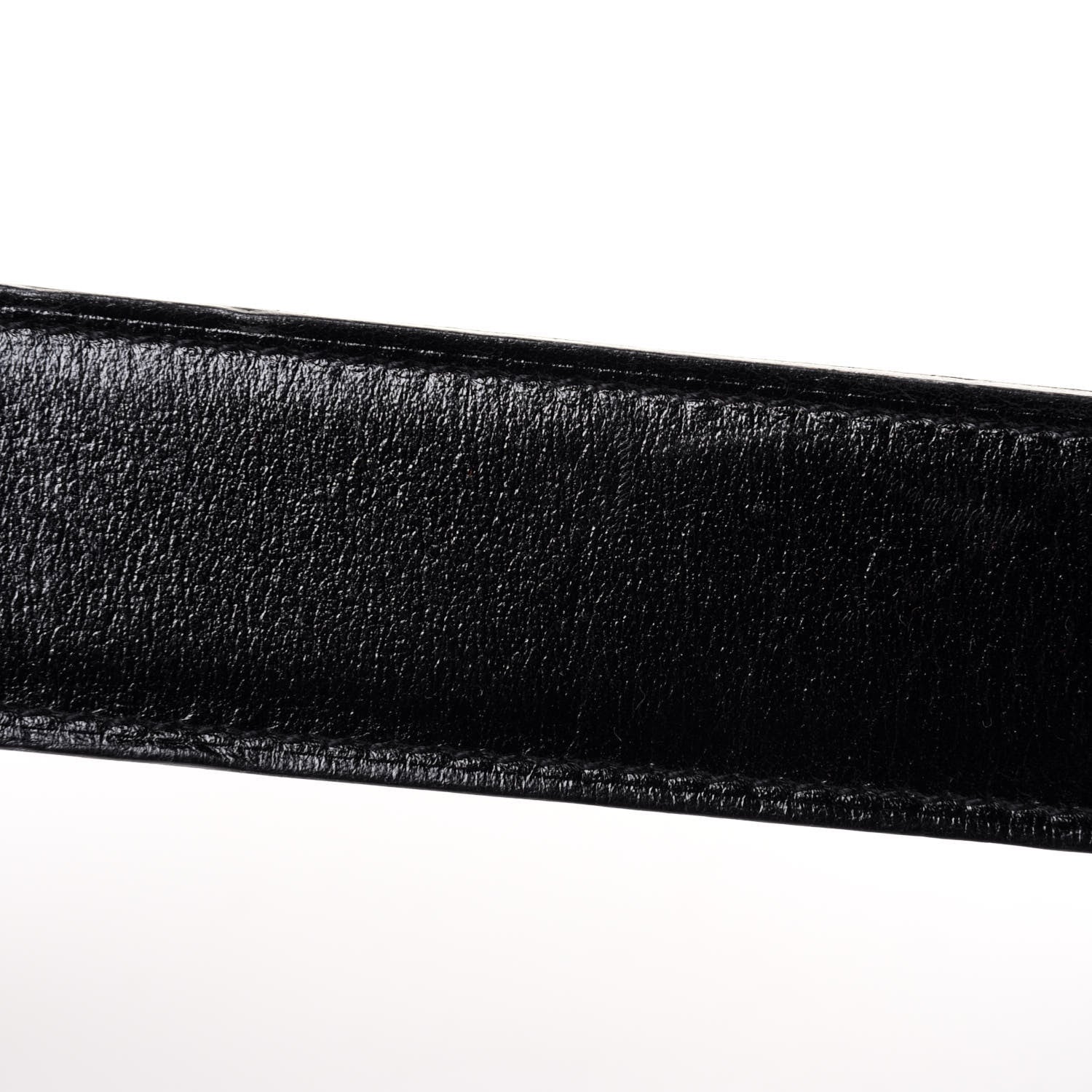 Hermes Box Togo 32mm H Belt 90 Black Orange 7 of 10