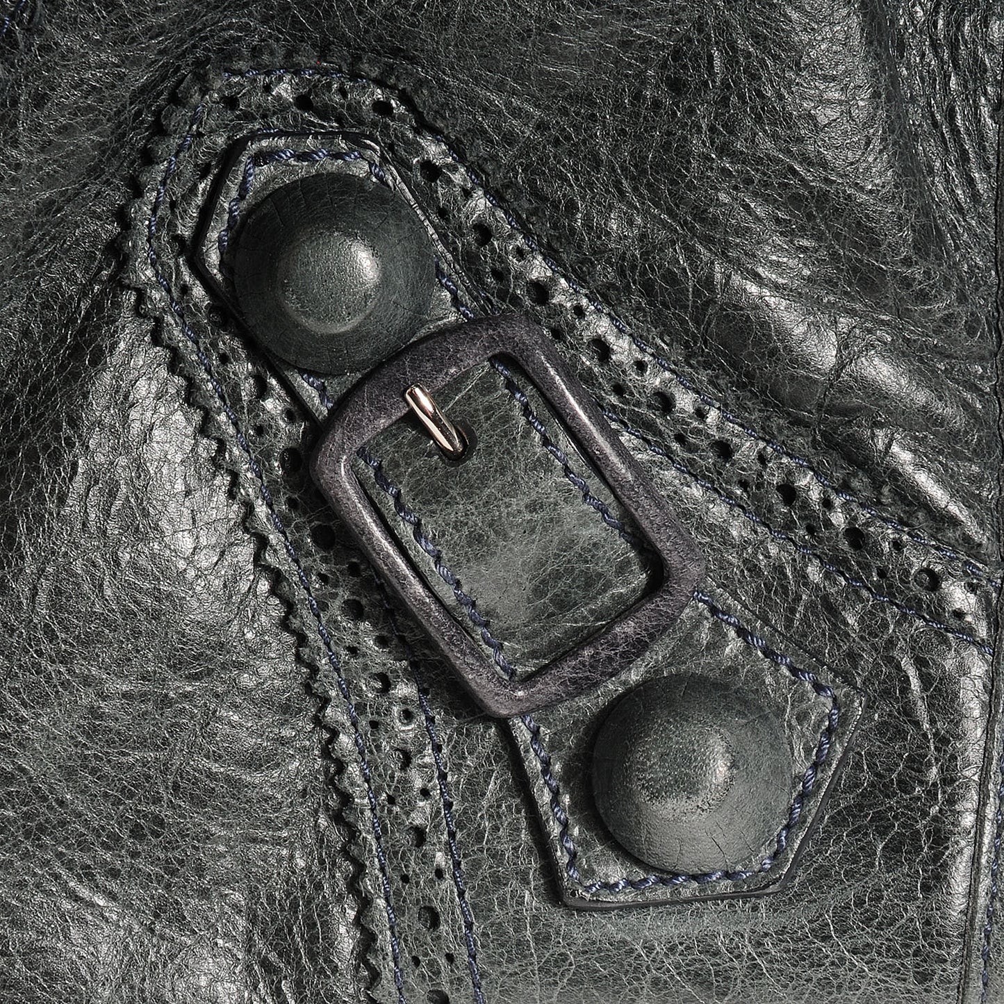 Agneau Giant Brogues Hardware City Anthracite