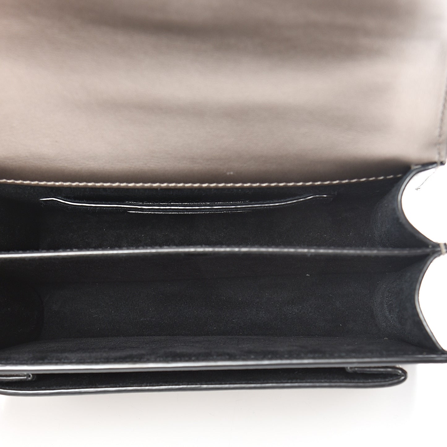 Metallic Calfskin Small Monogram Sunset Piombo