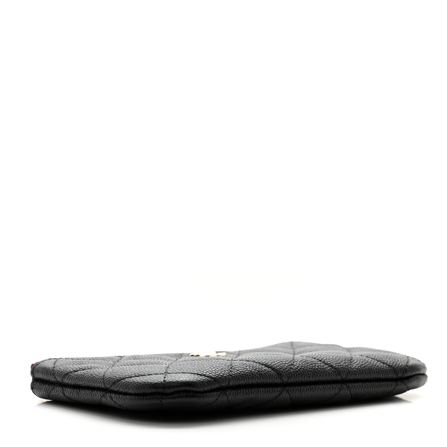 Chanel Caviar Quilted Small Cosmetic Case Black 4 of 11