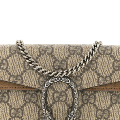 Gucci GG Supreme Monogram Super Mini Dionysus Shoulder Bag Taupe 8 of 11