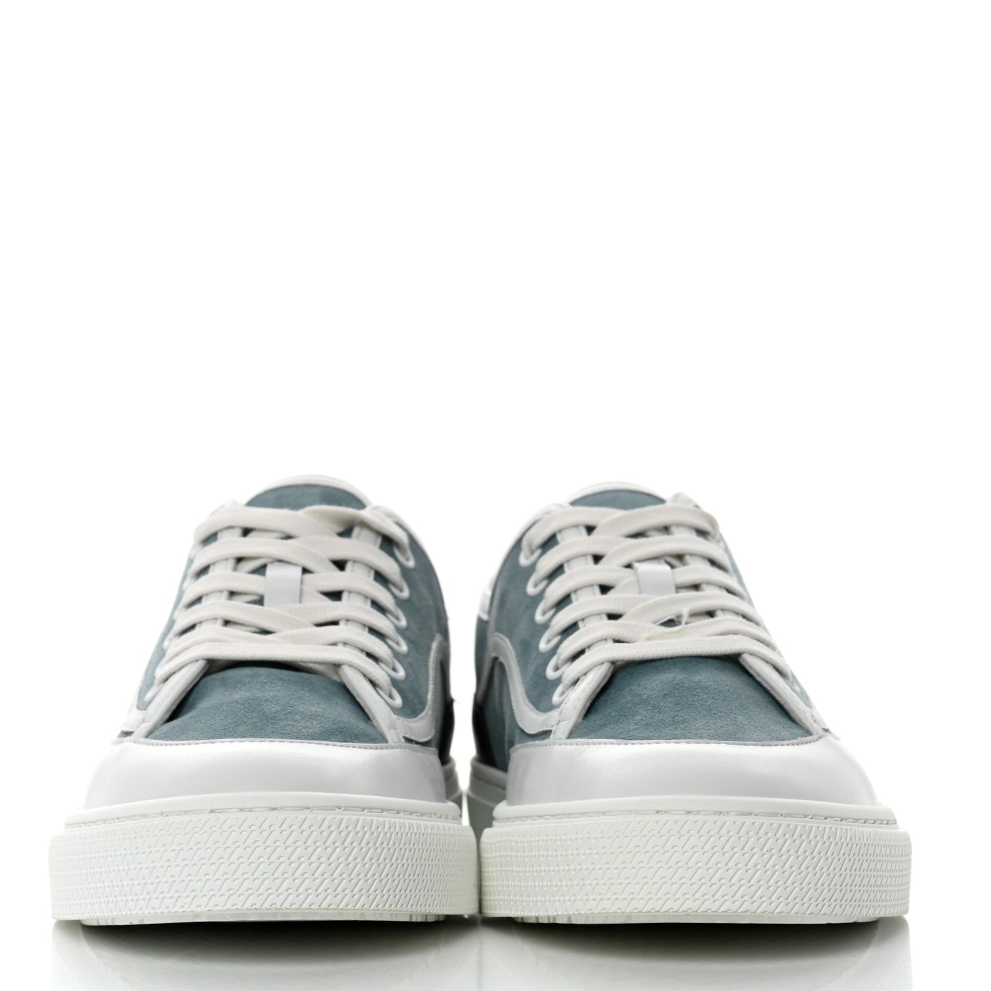 Suede Get Sneakers 38 Vert D'eau White