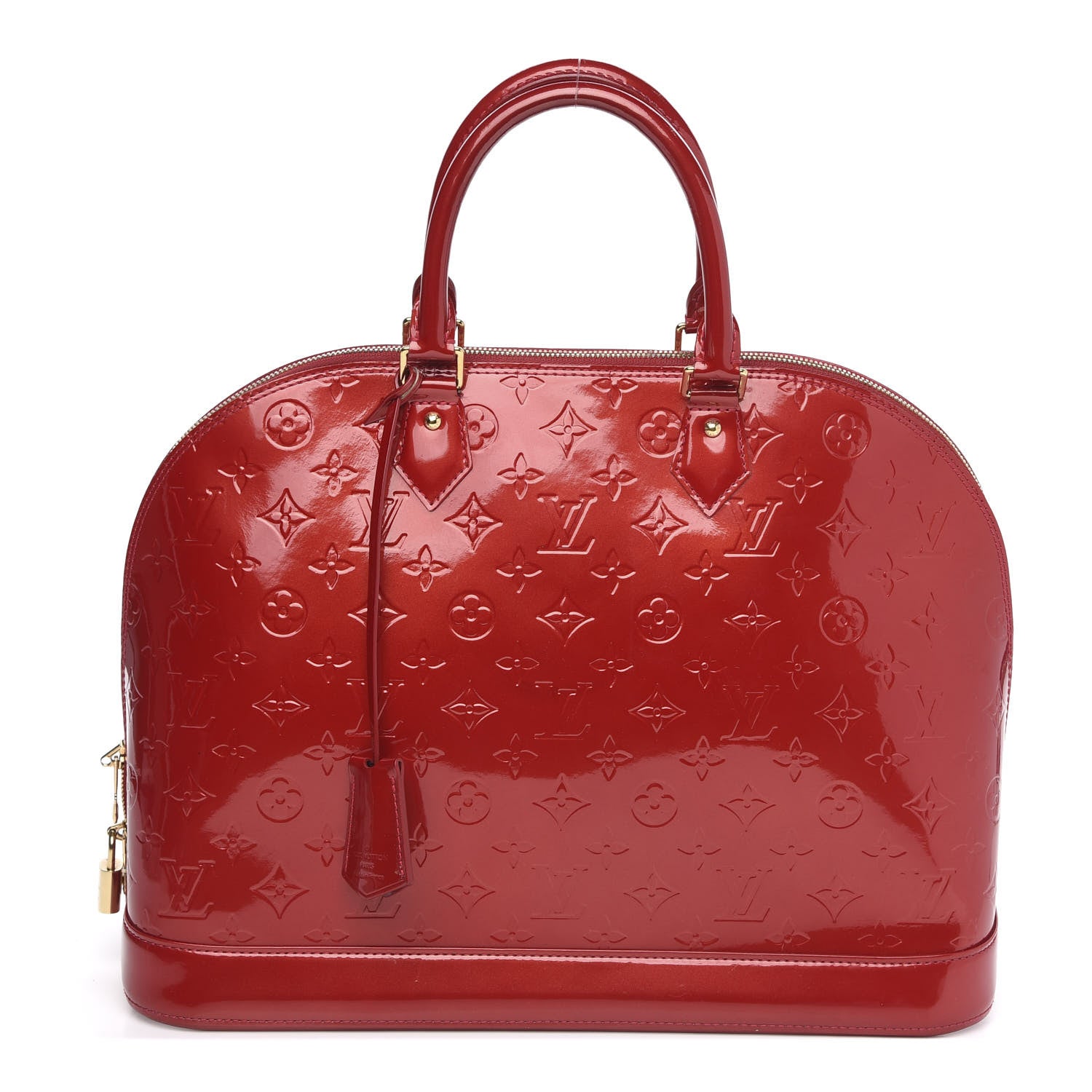 Louis Vuitton Vernis Alma GM Pomme D'Amour 1 of 10