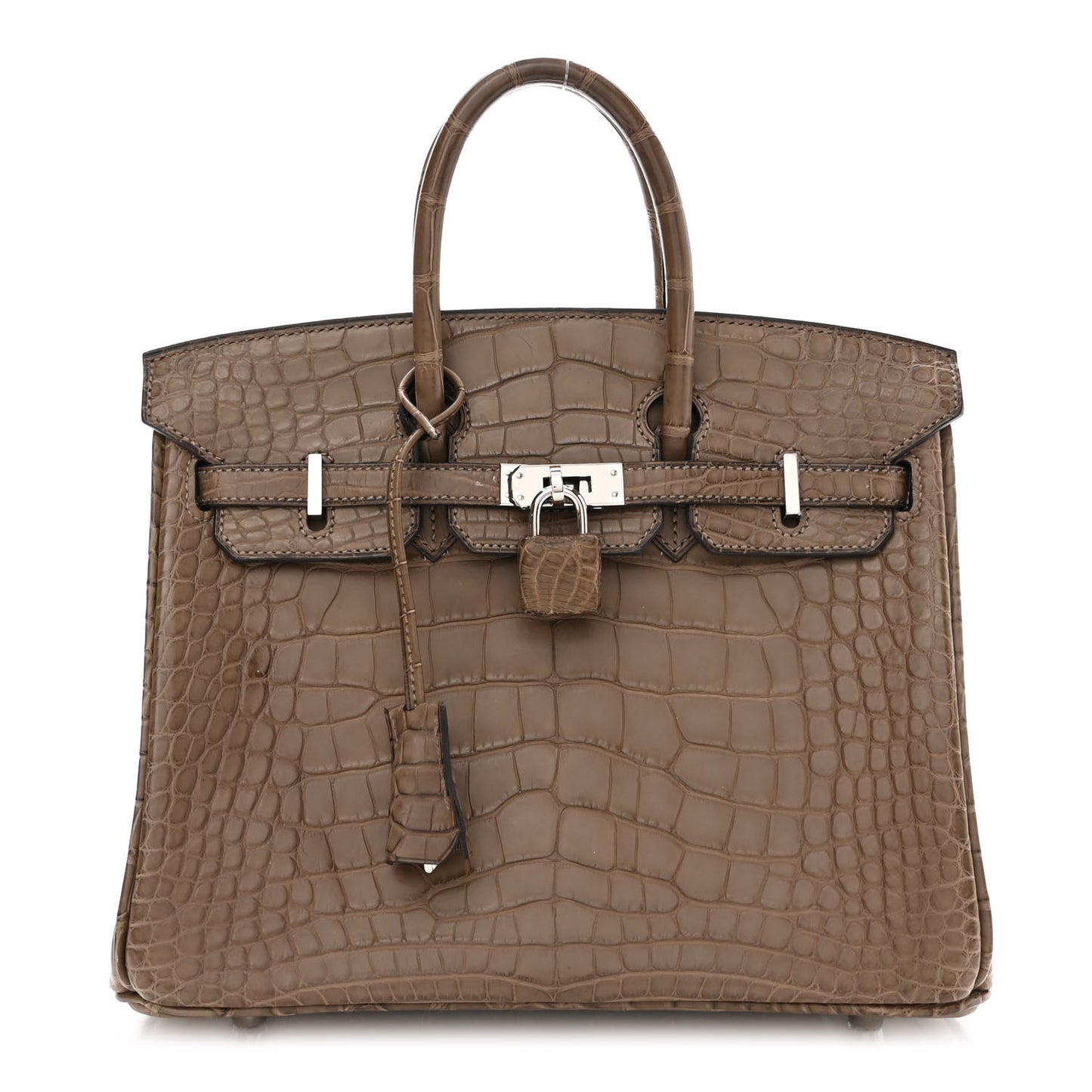 Matte Alligator Birkin 25 Origan