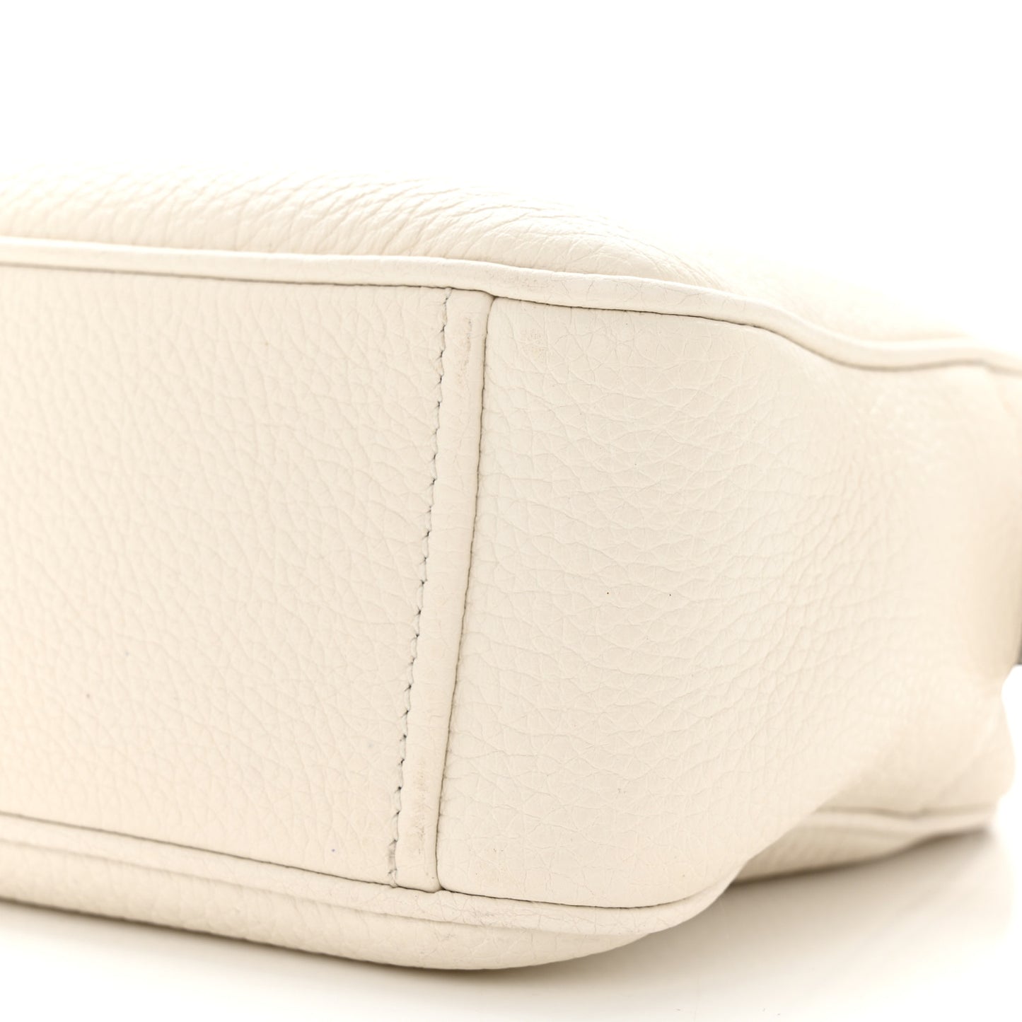 Vitello Phenix Camera Bag Bianco