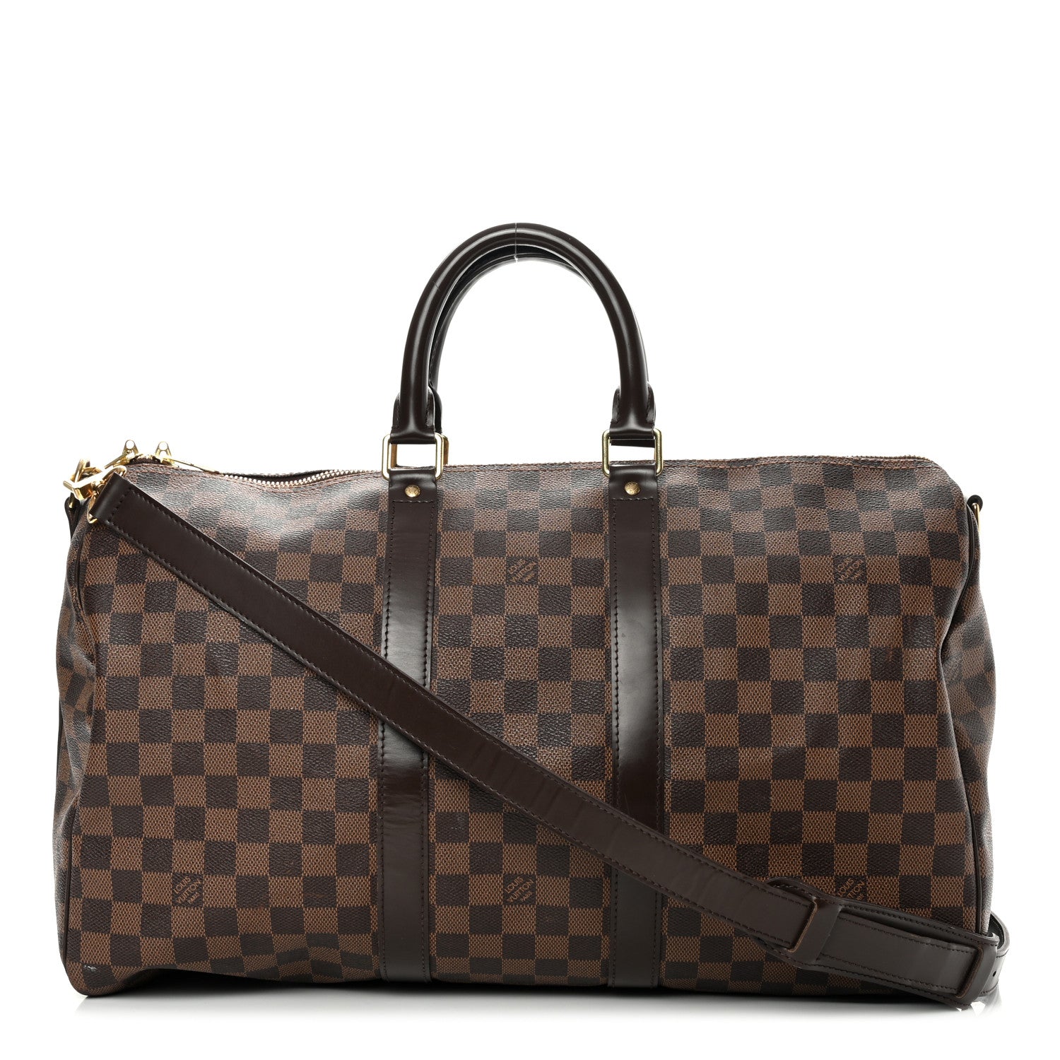 Louis Vuitton Damier Ebene Keepall Bandouliere 45 1 of 16