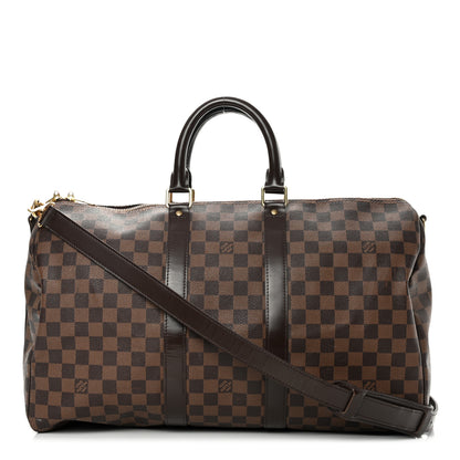 Louis Vuitton Damier Ebene Keepall Bandouliere 45 1 of 16