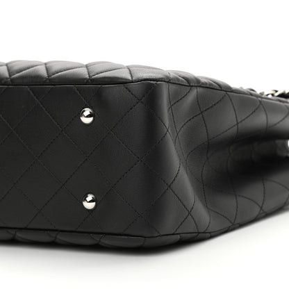 Chanel Calfskin Quilted Large Classic Shopping Tote Black 10 of 11