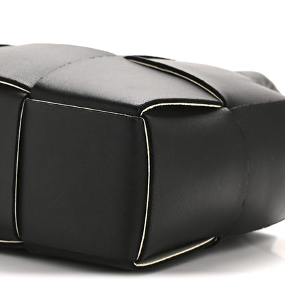 Bottega Veneta Calfskin Maxi Intrecciato Mini Arco Tote Black 10 of 11