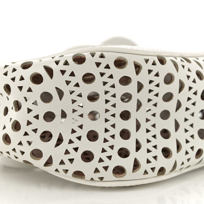 Alaia Lux Calfskin Vienne Rose-Marie 19 Bag White 8 of 11