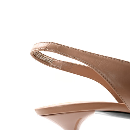 Valentino Garavani Goatskin Rockstud 70mm Slingback Pumps 41 Rose Cannelle 11 of 14