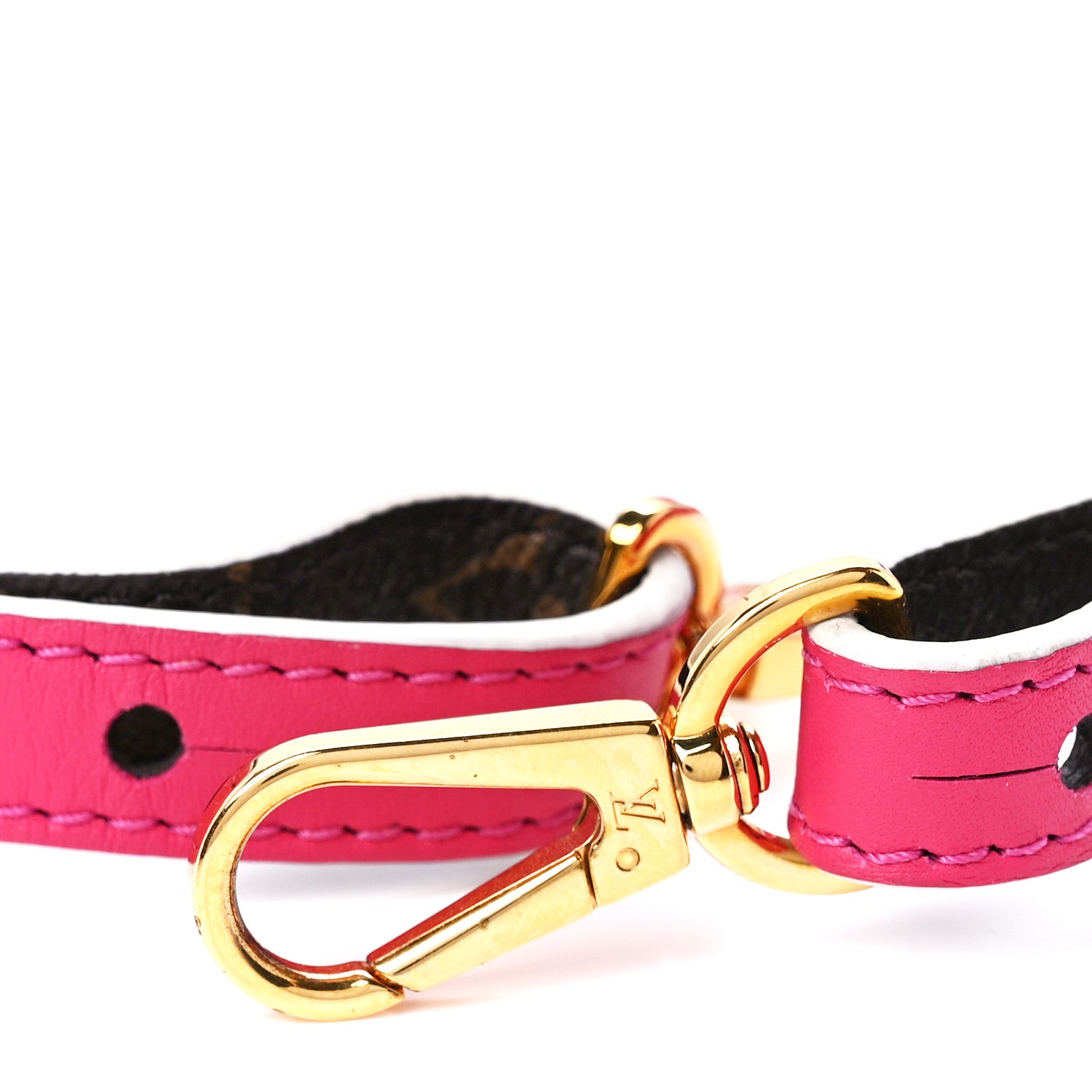 Louis Vuitton Monogram Bandouliere Shoulder Strap XL Hot Pink 3 of 4