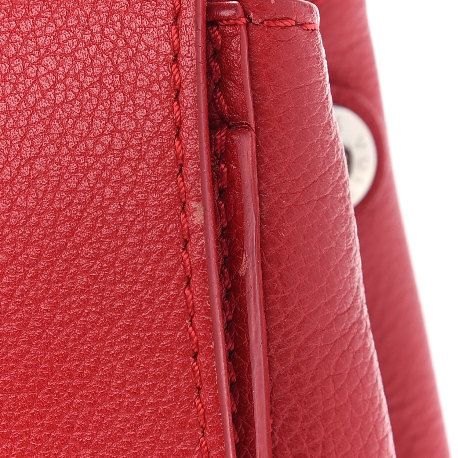 Louis Vuitton Calfskin Lockme II Chain Bag BB Rubis 9 of 9