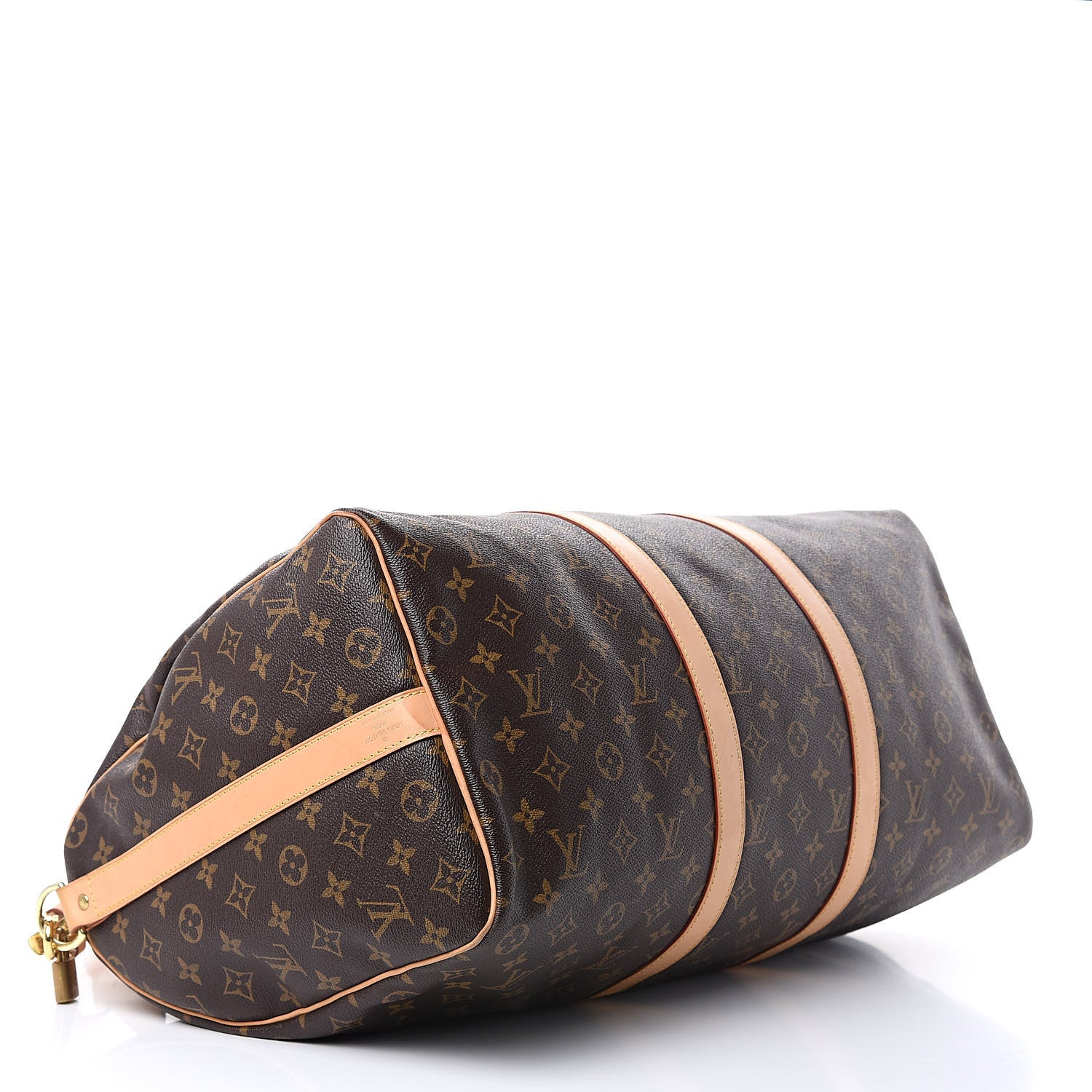 Louis Vuitton Monogram Keepall Bandouliere 50 4 of 15
