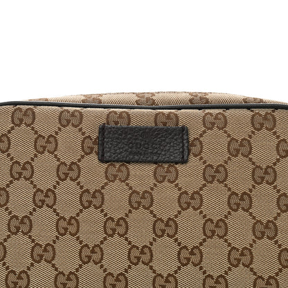 Gucci Monogram Belt Bag Dark Brown 8 of 10