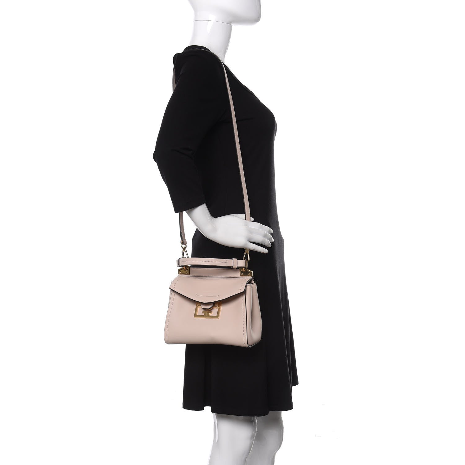 Givenchy Calfskin Mini Mystic Shoulder Bag Pale Pink 2 of 9