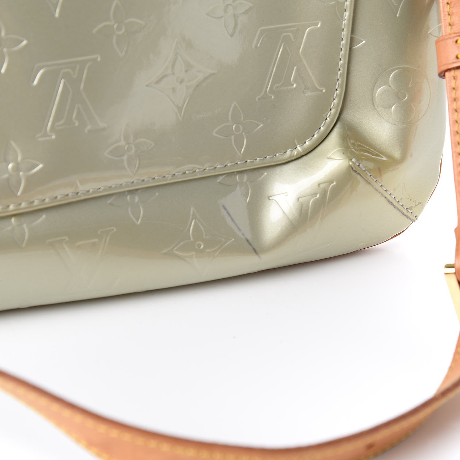 Louis Vuitton Vernis Thompson Street Silver 9 of 10
