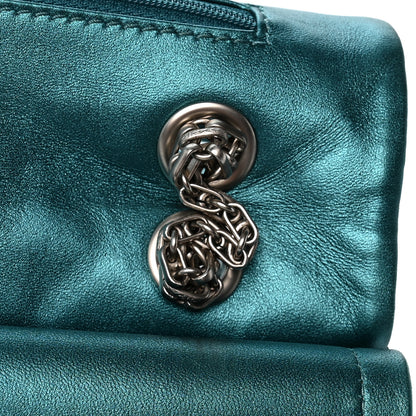 Chanel Metallic Calfskin Quilted 2.55 Reissue Flap 227 Turquoise 11 of 14