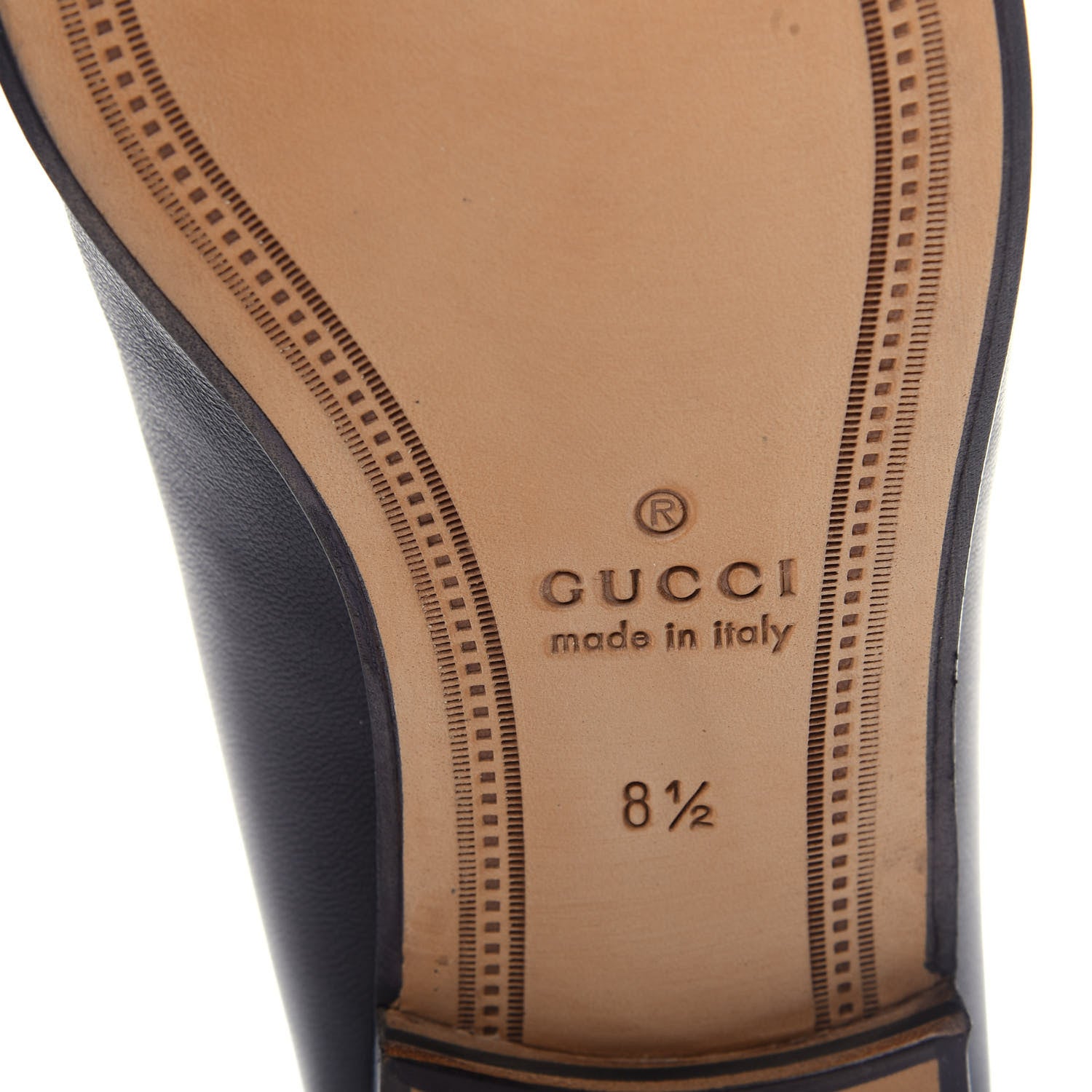 Gucci Goatskin Tiger Embroidered Mens Horsebit Loafers 8.5 Black 9 of 11