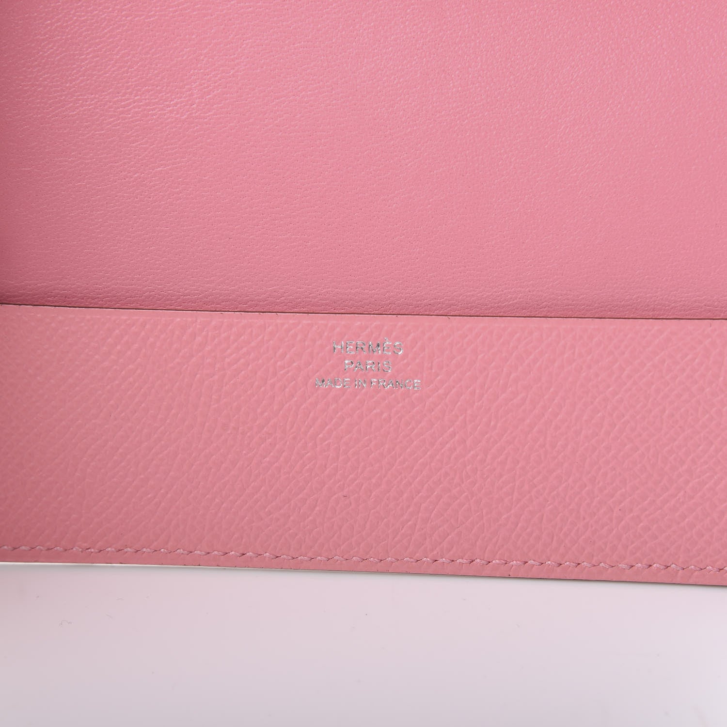 Hermes Epsom MC2 Passport Holder Rose Confetti 6 of 8