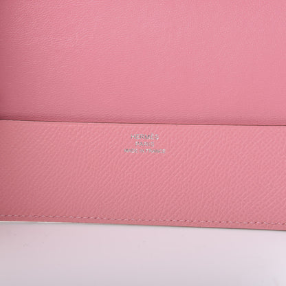 Hermes Epsom MC2 Passport Holder Rose Confetti 6 of 8