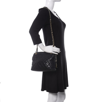 Chanel Lambskin Quilted Shoulder Bag Black 2 of 10