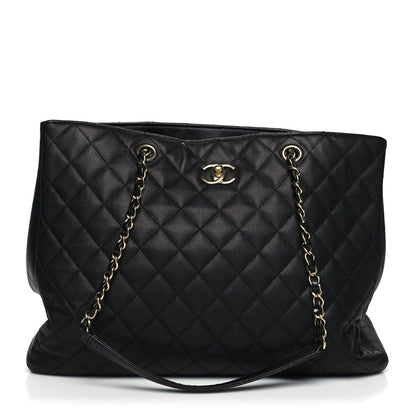 Chanel Caviar Quilted Large Shopping Tote Black 1 of 12