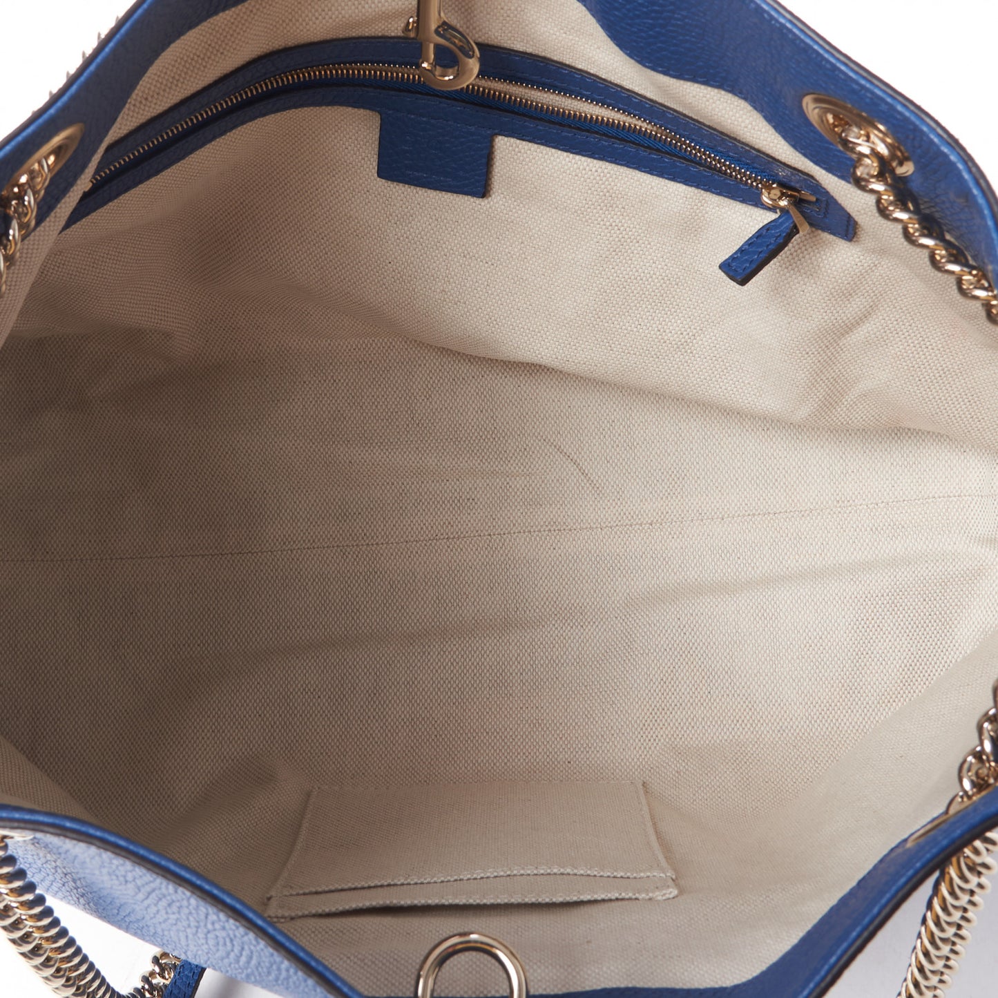 Cellarius Calfskin Medium Soho Chain Shoulder Bag Caspian