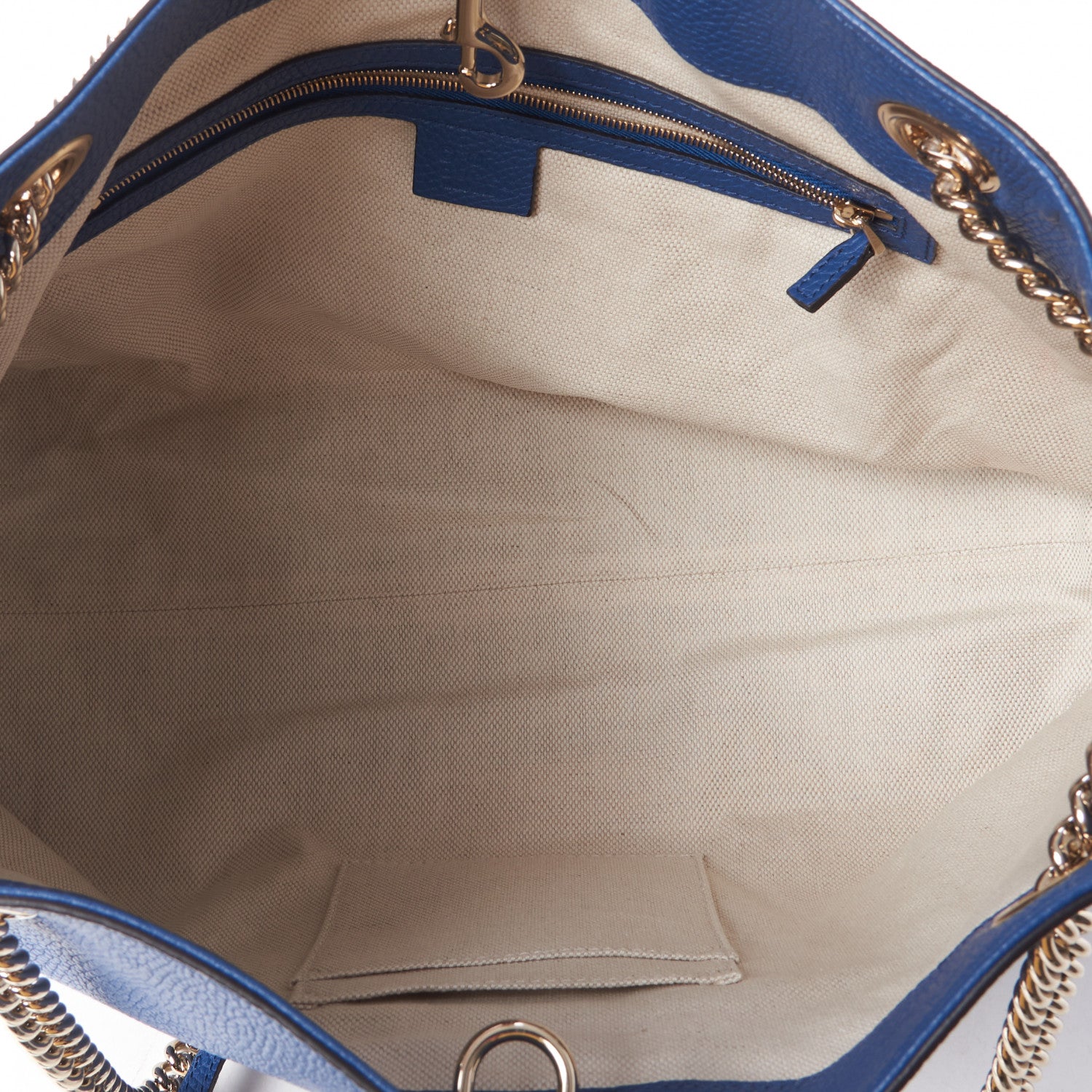 Gucci Cellarius Calfskin Medium Soho Chain Shoulder Bag Caspian 6 of 9