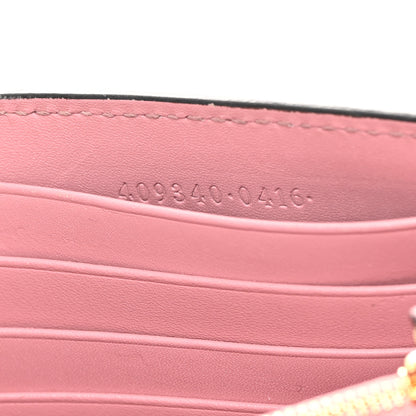 Gucci Guccissima Icon Chain Wallet Carmine Rose 7 of 17