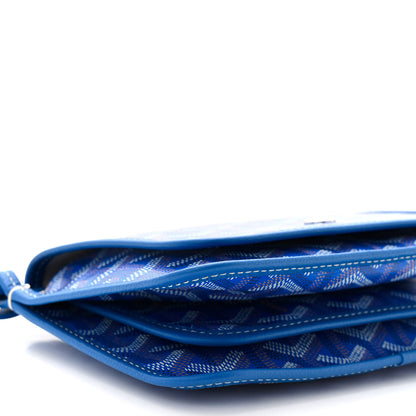 Goyard Goyardine Plumet Wallet Clutch Sky Blue 9 of 10