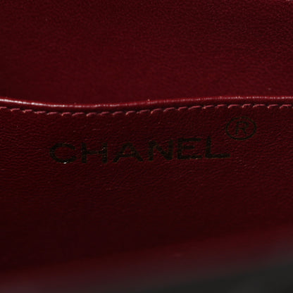 Chanel Lambskin Quilted XL Jumbo Single Flap Black 6 of 11
