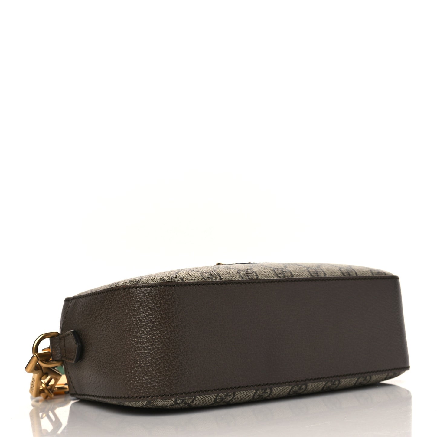 GG Supreme Monogram Web Neo Vintage Shoulder Bag Beige New Acero Crop