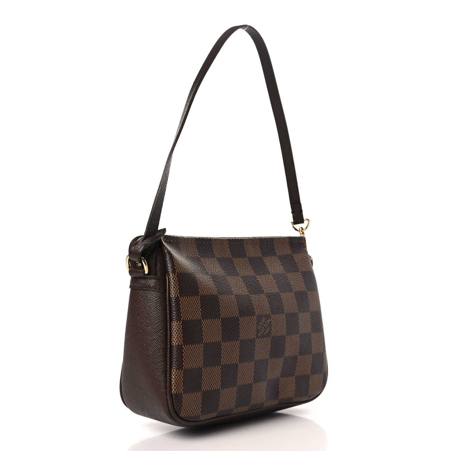 Louis Vuitton Damier Ebene Trousse Make Up Bag Pochette 3 of 8