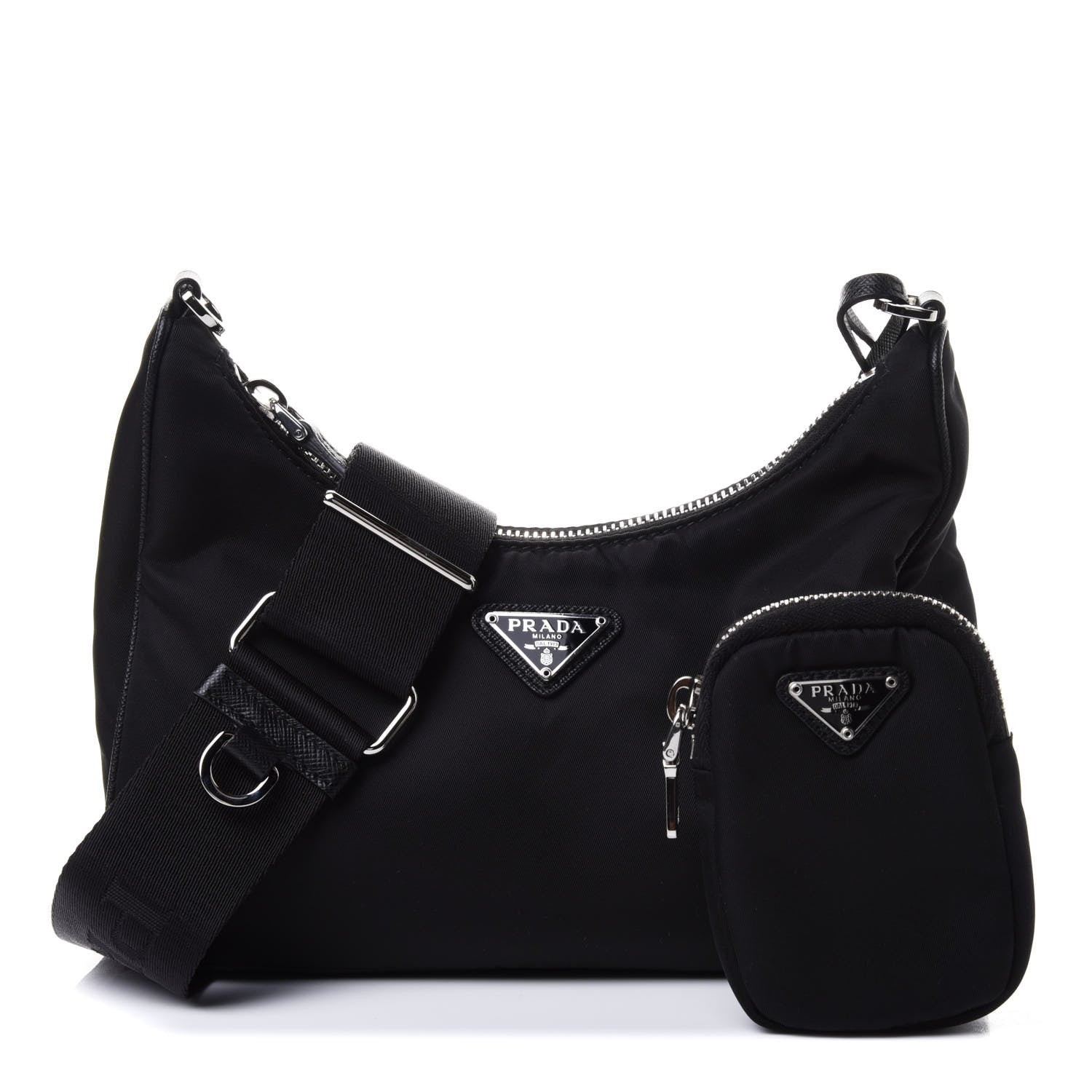 Prada Nylon Re-Edition 2005 Shoulder Bag Black 1 of 4