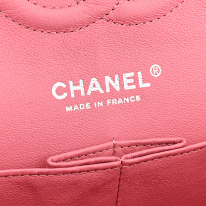 Chanel Lambskin Quilted Medium Double Flap Pink 6 of 12