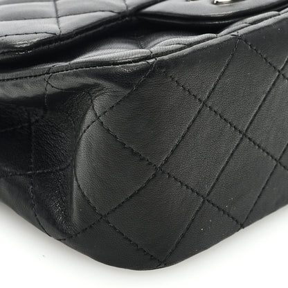 Chanel Lambskin Quilted Mini Square Flap Black 9 of 10