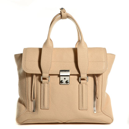 3.1 Phillip Lim 3.1 Textured Calfskin Medium Pashli Satchel Blush 1 of 11