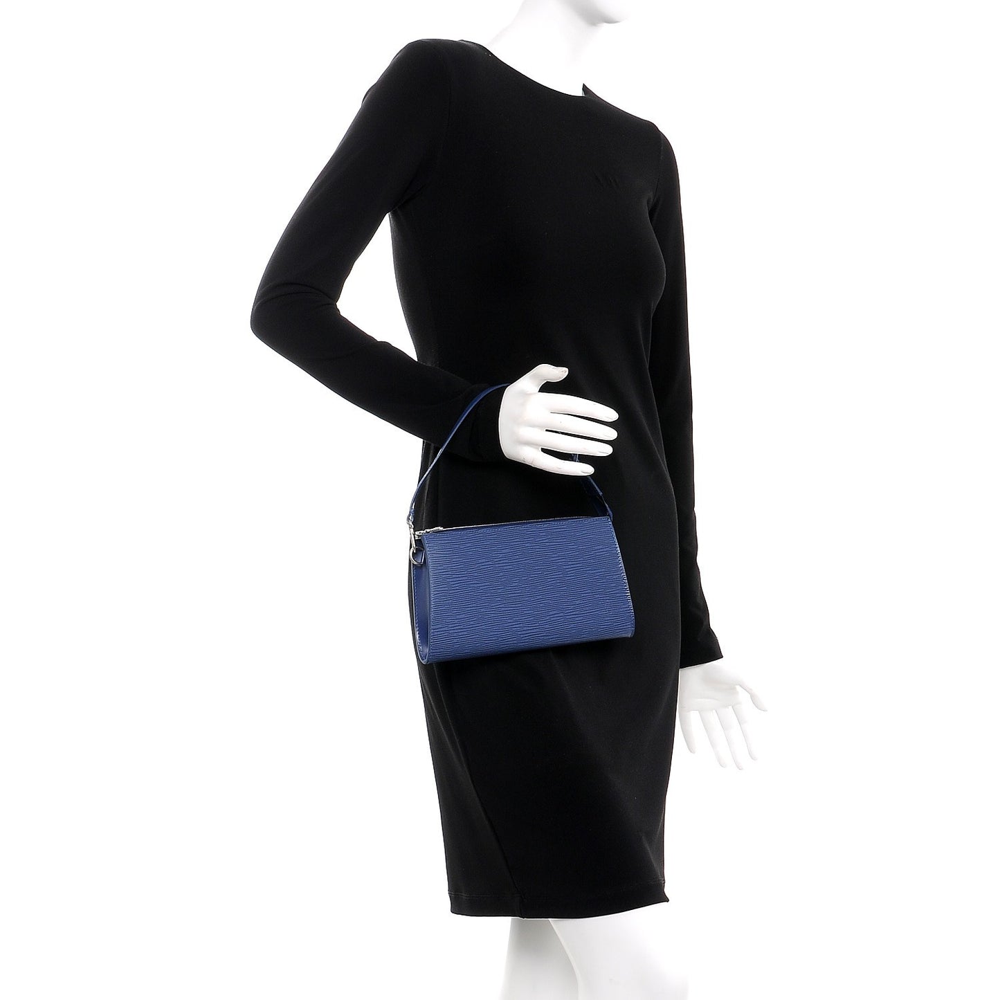 Epi Pochette Accessories 24 Myrtille