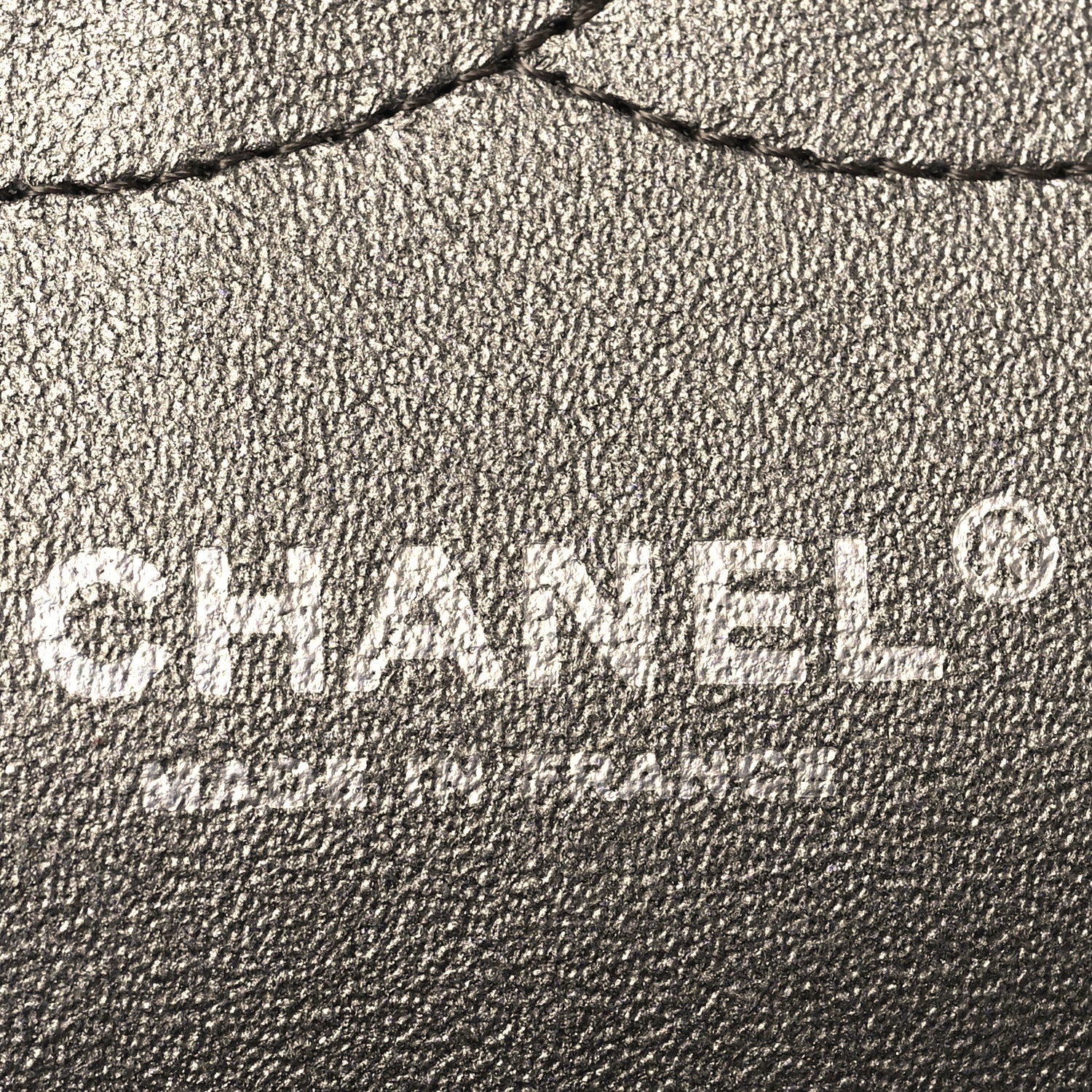 Chanel Metallic Lambskin Quilted Jumbo Double Flap Pewter 6 of 14