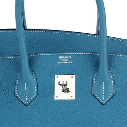Hermes Togo Birkin 35 Blue Jean 23 of 24