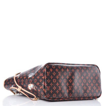 Louis Vuitton Catogram Neverfull MM Marron 5 of 10