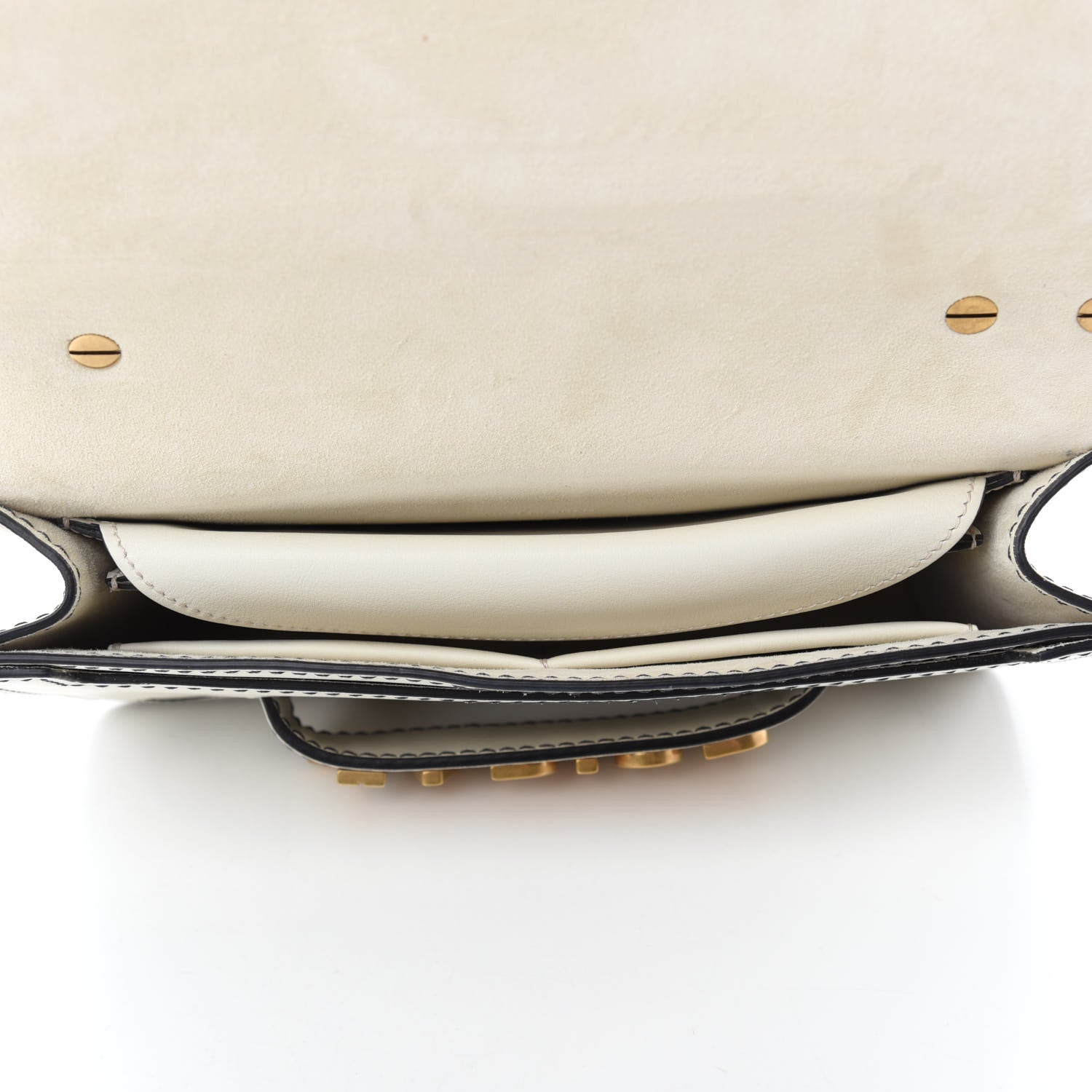 Christian Dior Calfskin J'Adior Chain Flap Bag Off White 5 of 10