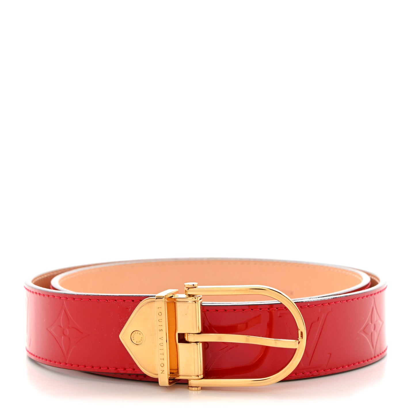 Vernis Ceinture 30mm Belt 80 32 Rouge
