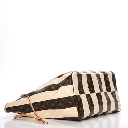 Louis Vuitton Monogram Rayures Neverfull GM 4 of 10