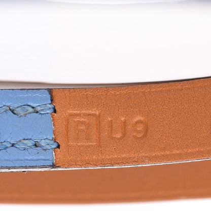 Hermes Swift Hapi 3 MM Triple Tour Bracelet S Bleu Paradis 5 of 7