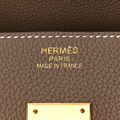 Hermes Togo Birkin 35 Etoupe 6 of 11