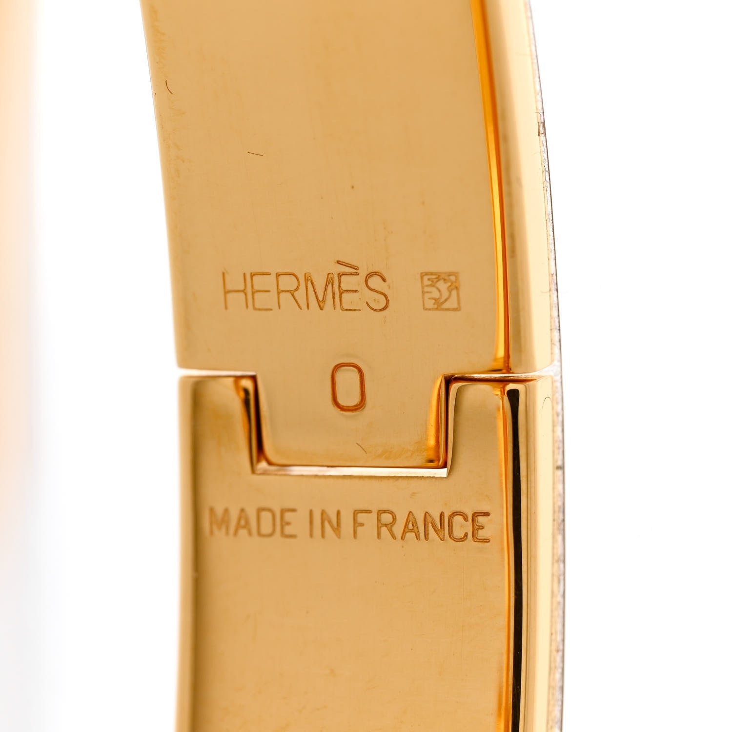 Hermes Enamel Narrow Clic Clac H Bracelet GM Vert Prairie 4 of 5